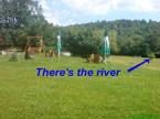 Domain view towards the river Domain view towards the river